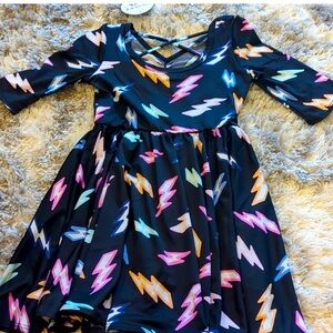 Lightning Bolt Twirl Dress